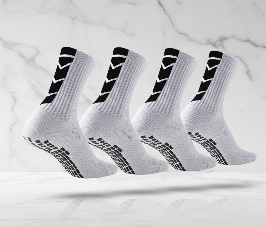 Grip Socks Elite – Calze Antiscivolo Professionali (Pack 4 Paia)
